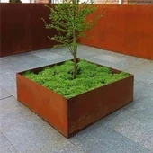 Corten Steel Rust Garden 테두리